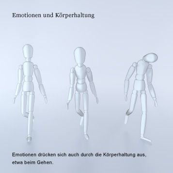 Mit Hilfe einer Gliederpuppe wollen die Forscher der Universität Heidelberg ermitteln, wie sich Emotionen auf den Gang auswirken.