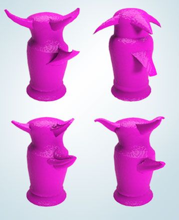 Die so genannten Greebles wurden von Scott Yu für die Doktorarbeit von Isabel Gauthier entwickelt. © Scott Yu